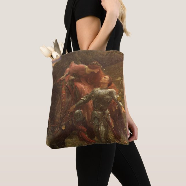 Bolsa Tote La Belle Dame sans Merci por Sir Frank Dicksee (Close Up)