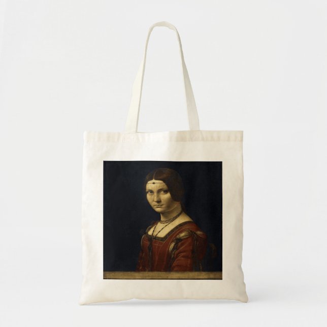 Bolsa Tote La Belle Ferroniere por Leonardo da Vinci (Frente)
