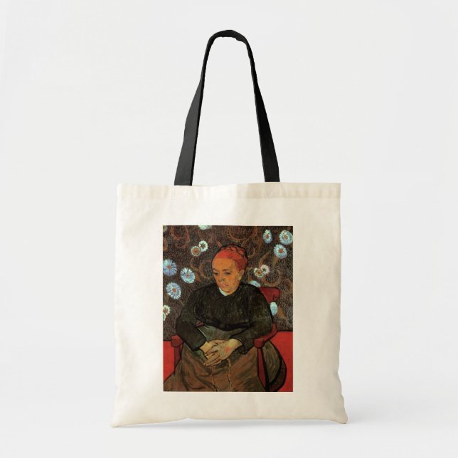 Bolsa Tote La Berceuse (Augustine Roulin) por Vincent van Gog (Frente)