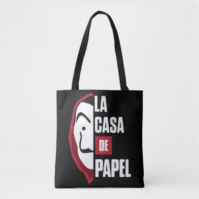 Bolsa Tote La Casa De Papel (Frente)
