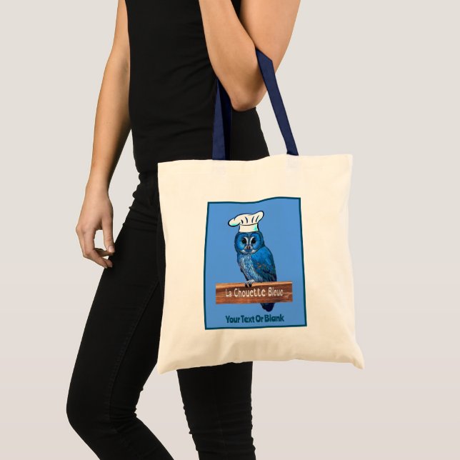 Bolsa Tote La Chouette Bleue Cafe (Frente (produto))