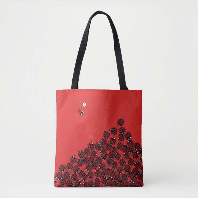 Bolsa Tote La Coccinelle - um lugar aglomerado? (Frente)