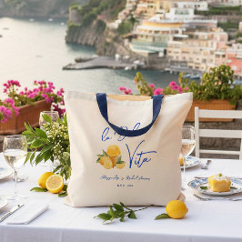 Bolsa Tote La Dolce Vita Chuveiro de Noiva de Verão Italiano 