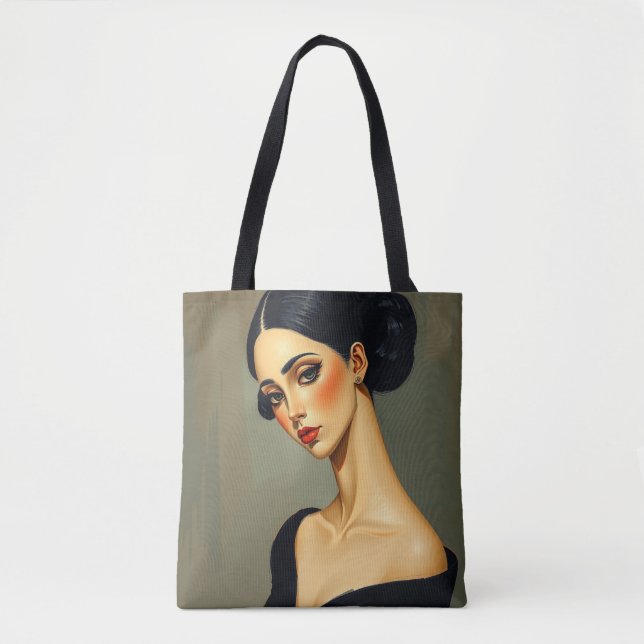 Bolsa Tote La Mademoiselle Crossbody Bag - Francês Vintage (Frente)