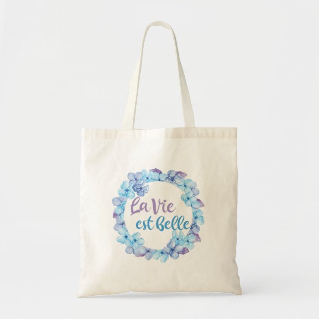 Bolsa Tote La Vie Est Belle French (Frente)