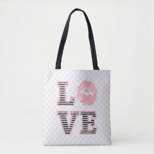 Bolsa Tote Lábios de amor