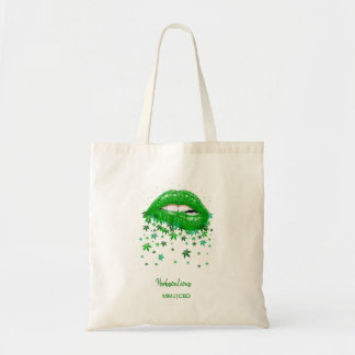 Bolsa Tote Lábios Green Sexy MMJ