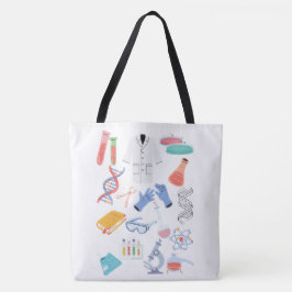 Bolsa Tote Laboratório Biotecnologia Grande Saco de Toques