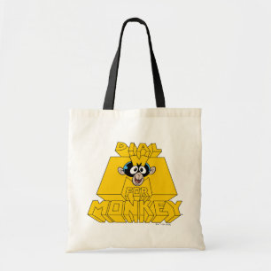 Bolsa Tote Laboratório de Dexter - Disque M para macaco