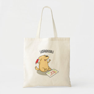 Bolsa Tote Labradoodle Cute Labrador Cão Pun