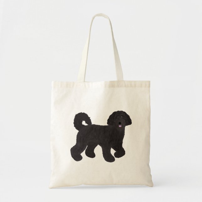 Bolsa Tote Labradoodle Tote Bag (Frente)