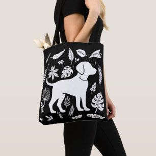 Bolsa Tote Labrador Cachorro Mãe - Cachorro Engraçado