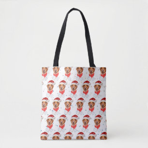 Bolsa Tote Labrador Dog Breed Christmas