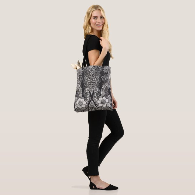 Bolsa Tote Lace Floral Harmony (No(a) Modelo)