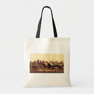 Bolsa Tote Laço de Cavalos Selvagens por James Walker