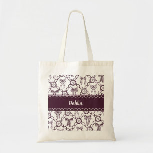 Bolsa Tote Laço Marrom Coquete