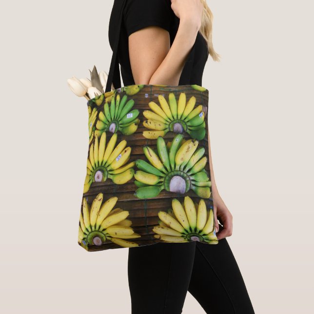 Bolsa Tote Lady Finger Bananas ~ Ovo Banana (ก ล้ ว ย ไ ข่) (Close Up)