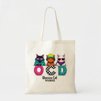 Bolsa Tote Lady Gift - Perturbação Obsessiva Por Gatos