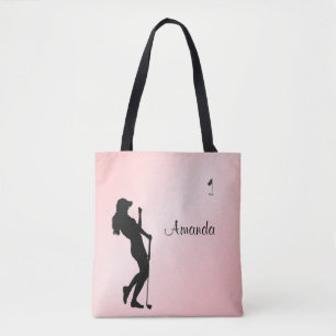 Bolsa Tote Lady Golfer Pink Personal
