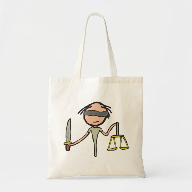 Bolsa Tote Lady Justice (Frente)