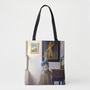 Bolsa Tote Lady Standat a Virginal, Johannes Vermeer