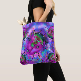 BOLSA TOTE LADYBUG ART