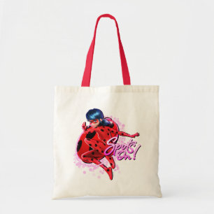 Bolsa Tote Ladybug Miraculoso   Pontos No Gráfico