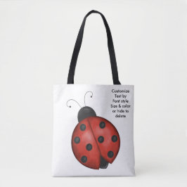 Bolsa Tote Ladybugs