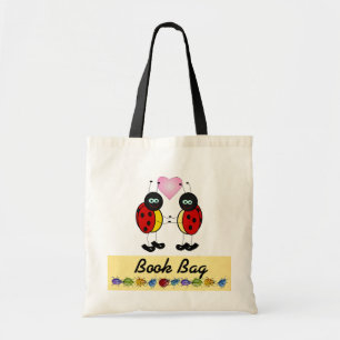 Bolsa Tote Ladybugs juntos Livro