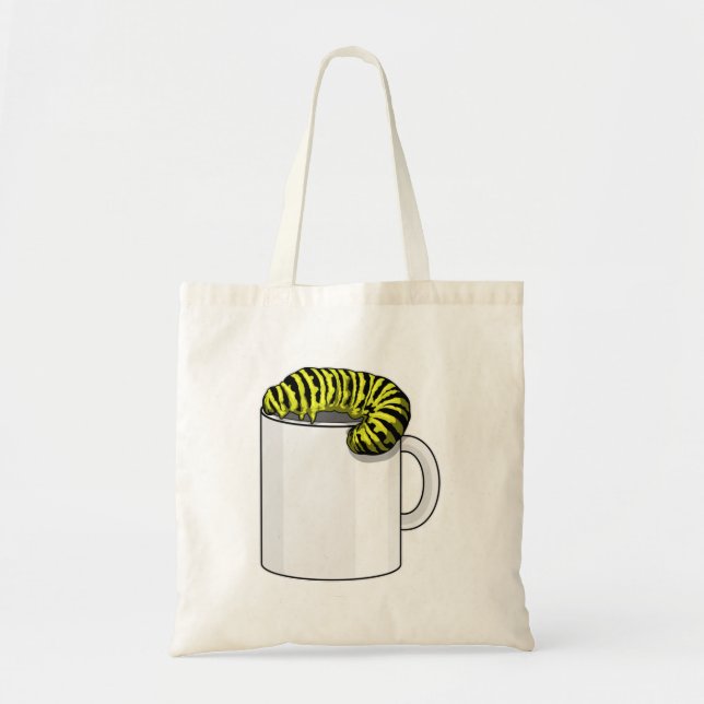 Bolsa Tote Lagarta com Mug (Frente)