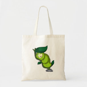 Bolsa Tote Lagarta dormindo com folhas