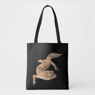 Bolsa Tote Lagartixa Leopardo