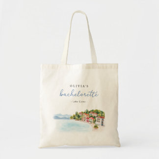 Bolsa Tote Lago Como Itália Festa de solteira Tote Bag