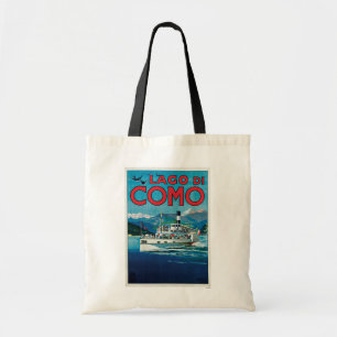 Bolsa Tote Lago Di Como Itália Viagens vintage Tote Bag