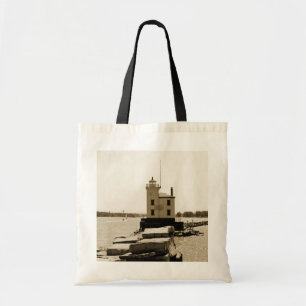 Bolsa Tote Lago Erie Lighthouse