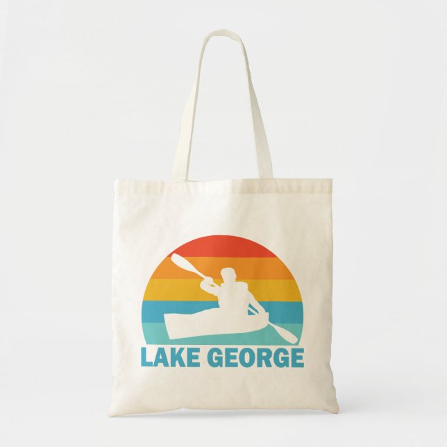 Bolsa Tote Lago George New York Kayak (Frente)