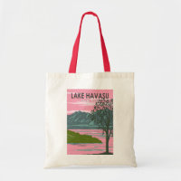 Lago Havasu State Park Viagem Art Vintage