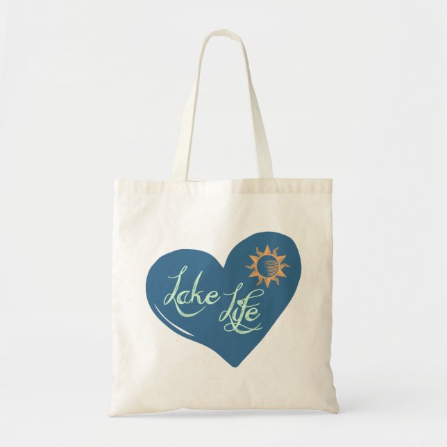 Bolsa Tote Lago Life (Frente)