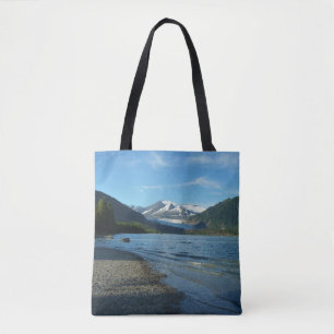 Bolsa Tote Lago Mendenhall na paisagem de Juneau Alasca