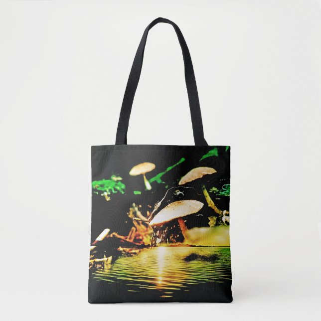 Bolsa Tote Lago Mushroom (Frente)