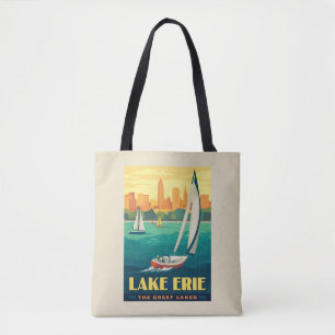 Bolsa Tote Lagos excelente   Lago Erie
