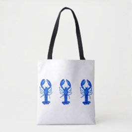 Bolsa Tote Lagosta Azul