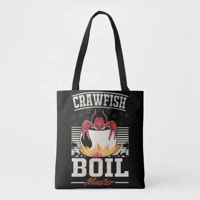 Bolsa Tote Lagosta Boil Master Crayfish Eater (Frente)