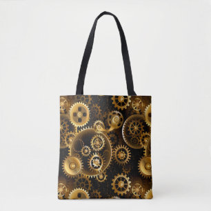 Bolsa Tote Lágrimas de latão sem costura