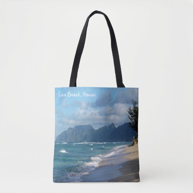 Bolsa Tote Laie Beach Hawaii (Frente)