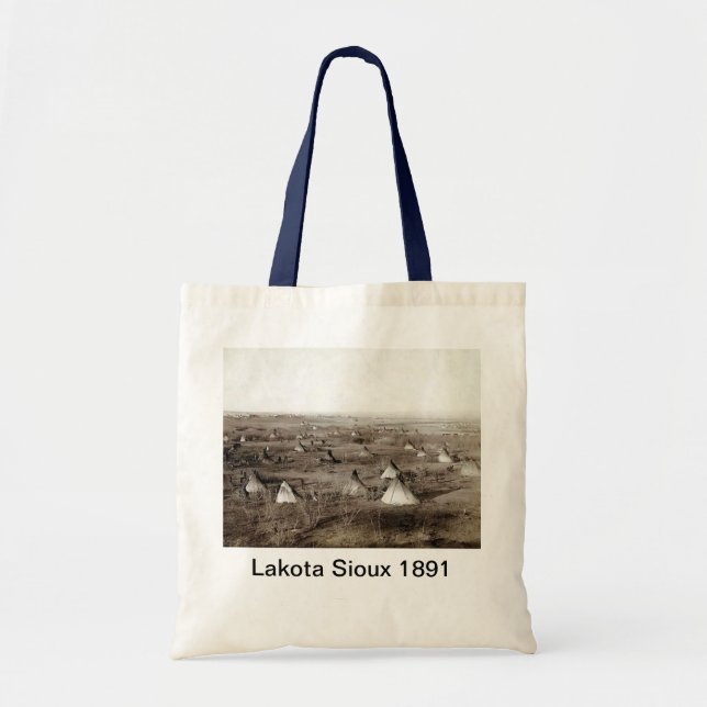 Bolsa Tote Lakota Sioux 1891 Bag (Frente)