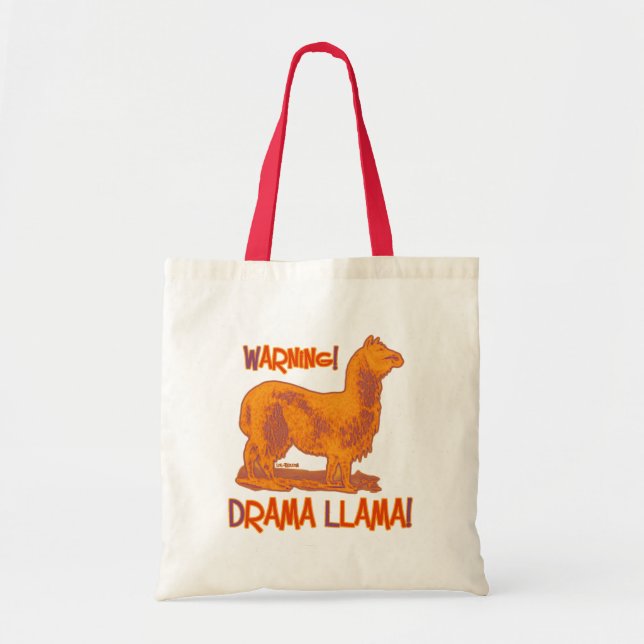 Bolsa Tote Lama do drama (Frente)