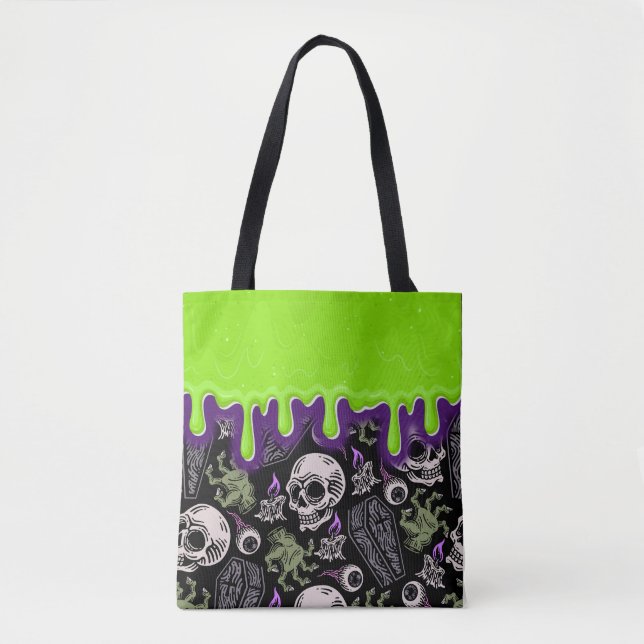 Bolsa Tote Lamas de zombie (Frente)