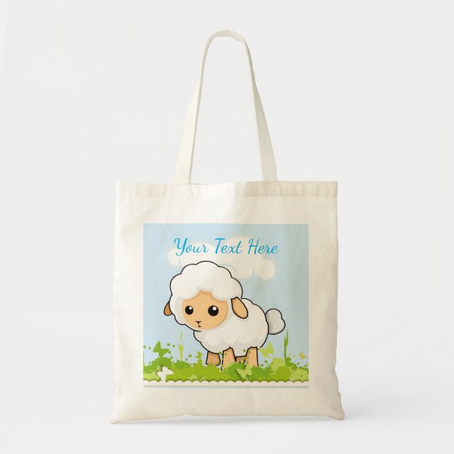 Bolsa Tote Lâmpada Mais Pequena (Frente)