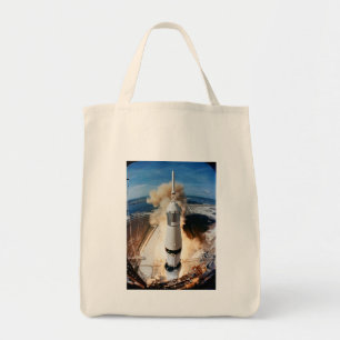 Bolsa Tote Lançamento do foguete Saturn V 1969